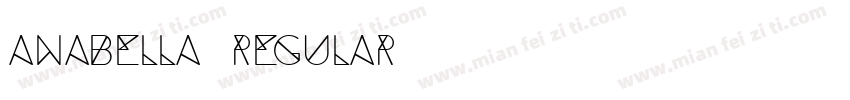 Anabella Regular字体转换